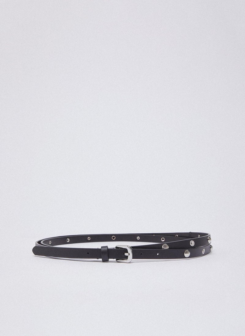Liu Jo Thin belt with studs - Image 2